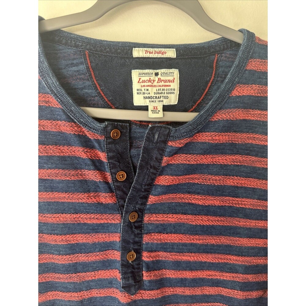 Super Quality Lucky Brand Los Angeles California True Indigo Size XL